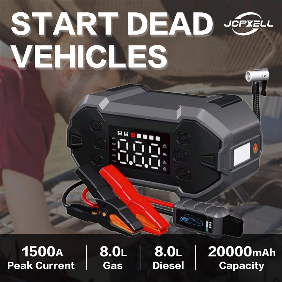 2、jump start the dead batteries