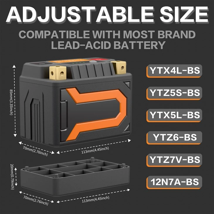200Amp Motorcycle Lithium Battery